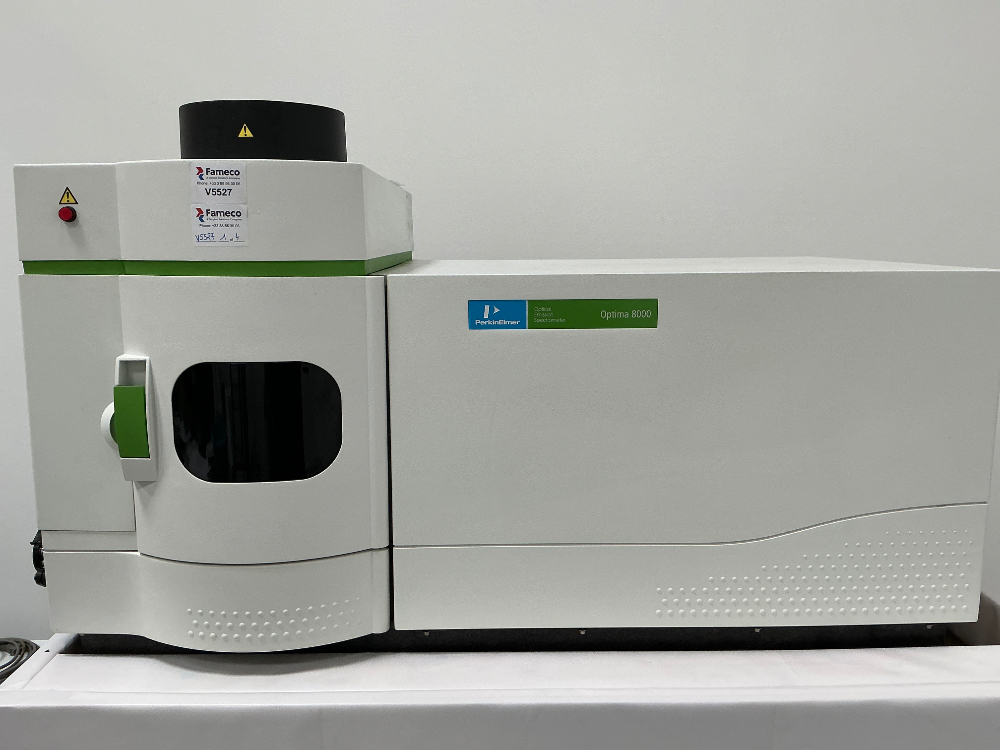 Image of PerkinElmer OPTIMA 8000 ICP-OES with Sampler S10 and Chiller Polyscience